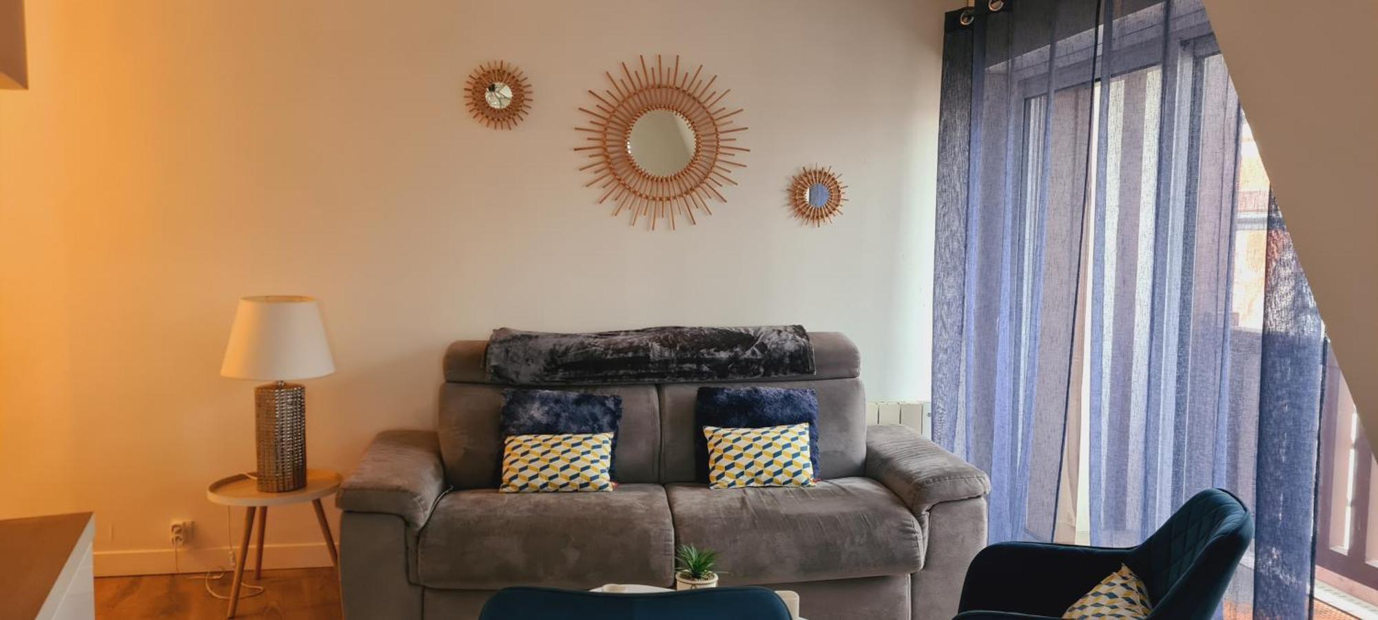 Duplex Au Coeur De Deauville Avec Vue Imprenable Et Parking Prive Buitenkant foto